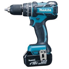 Makita DHP480RT1J 18V / 5.0Ah Brushless  Li-Ion Kombi slagbore/bore/skrue